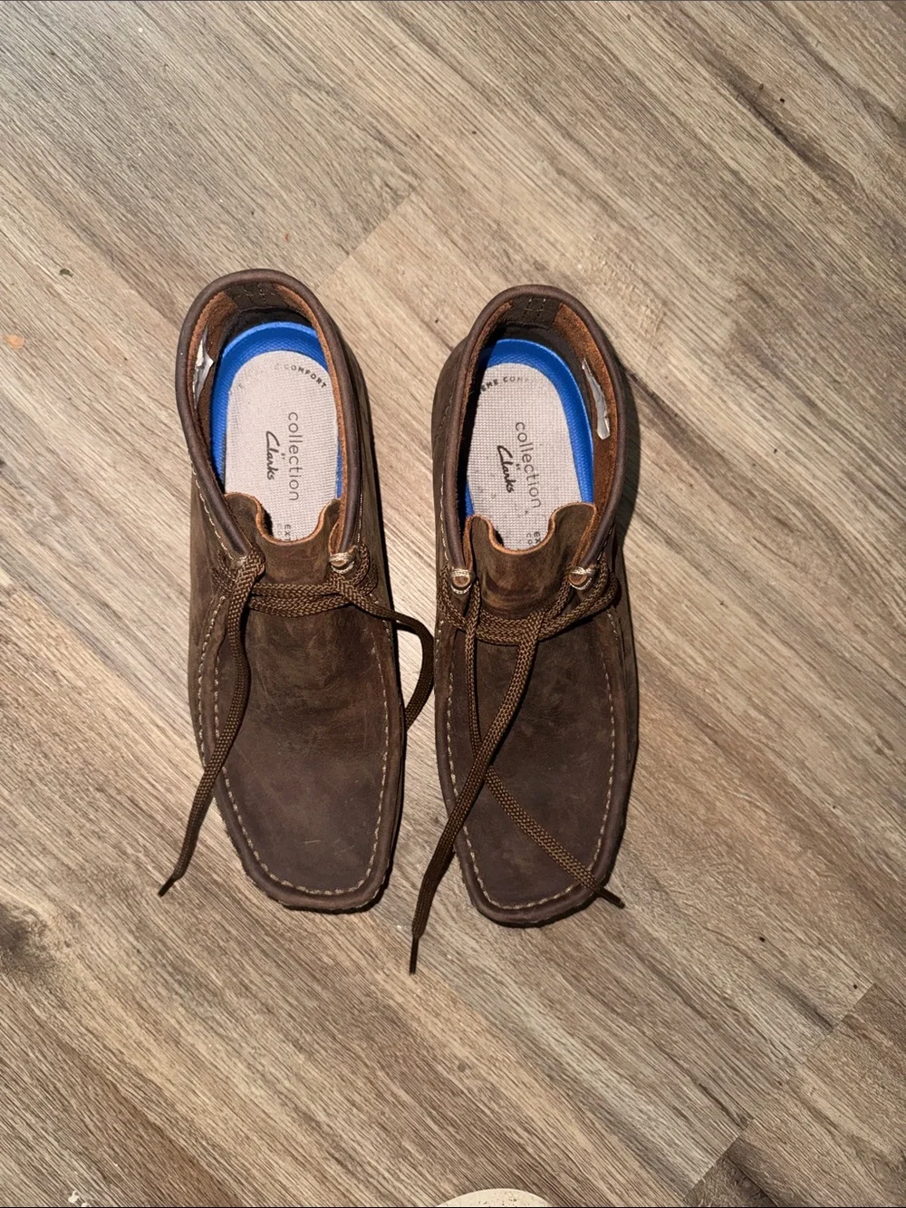 Clarks Wallabees Brown Chukka Boots
